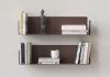 Floating shelves rust color - 23.62 inches - Set of 2 Rust color shelves - 2