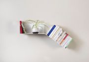 Design bookshelf - White Bookcase metal - L75 cm Max. Bookshelves - 6
