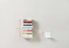 Boekenplank - Kleine onzichtbare boekenplank 12 x 12 cm - Roestkleur Wandplanken voor Boeken - 11