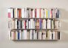 Wall Bookshelf Gray 60 x 15 cm - Set of 6 Grey shelves - 3