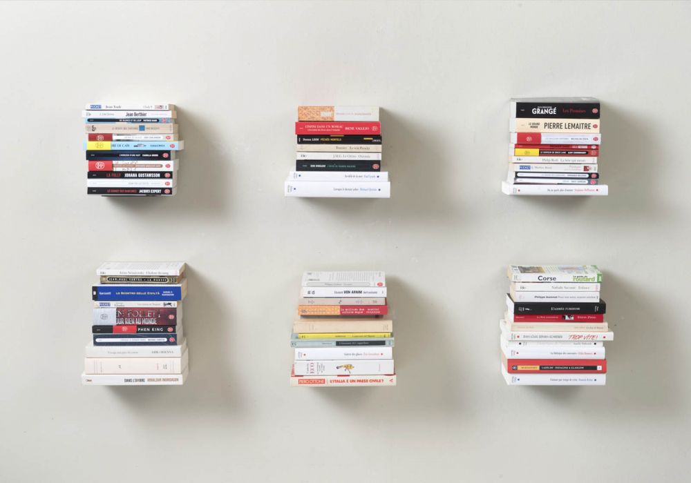 TEEbooks, estantes casi invisibles para libros