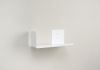 Bookholder - 11,81 x 5,9 inches - White - Left Small shelf - 4