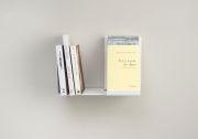 Bookholder - 11,81 x 5,9 inches - White - Left Small shelf - 1