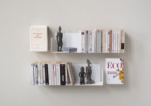 Wall Bookshelves - Set of 4 Bookshelves - 5