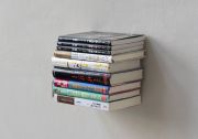 Bookshelf -  Small invisible bookshelf 12 x 12 cm - White Small shelf - 20