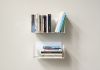 Étagère pour livre 30 x 15 cm - Lot de 2 Étagère livre - 1
