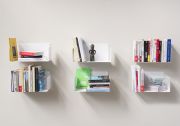 Wall Bookshelves 30 x 15 cm - Set of 6 Bookshelves - 1
