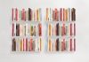 Mensole per libri - Libreria 45 x 15 cm - Bianco - Set di 12 Mensole da parete design - 5