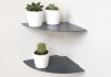 Estante para el cuarto de baño 24 cm gris - Juego de 2 Estantes del baño - 4