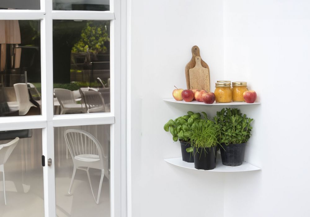 Kitchen shelf TEEgolo 36cm - Set of 2 Kitchen shelves - 2 Kitchen shelf TEEgolo 36cm - Set of 2 Kitchen shelves - 2