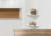 Kitchen shelf TEEgolo 9,5 inches - Set of 2 Kitchen shelves - 1