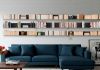 Bücherregal - Grau Bücherschrank Metall 60 cm - Satz von 18 Graue Regale - 2