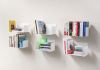 Wall Bookshelves 11,8 x 5.9 in - Set of 6 Bookshelves - 3