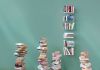 Bücherregale - 30 x 15 cm - Satz von 6 - Stahl Bücherregal - 6