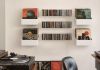 CD storage 23,62 inches long - Set of 2 CD Shelving - 5