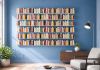 Étagère livre - Bibliothèque Murale 45 x 15 cm - Lot de 18 - Blanc Étagère livre - 4