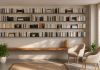 Estantes para libros - Librería de metal 45 cm - Juego de 24 - Gris Estantes grises - 1