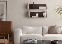 Floating shelves rust color - 23.62 inches - Set of 2 Rust color shelves - 9