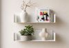 Estante de pared 60 x 15 cm - Juego de 2 Estantes de pared - 10