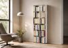 Regalsystem weiß 6 ablagen 60 cm Bücherschrank - 1