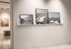 Shelves for picture frames - Set of 4 Bookshelves - 6