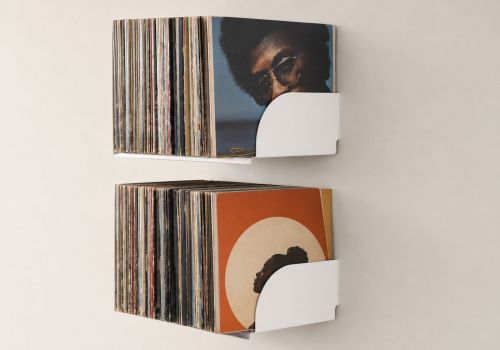 Opbergsysteem voor lp's - Set van 2 - Staal Opbergsysteem voor Lp's - 1