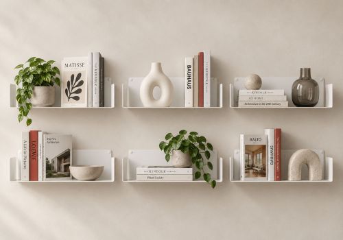Estante de pared blanco –...