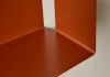 Bücherregale 60 x 15 cm - Kupfer Terracotta - Satz von 2 - Stahl Bücherregal - 9