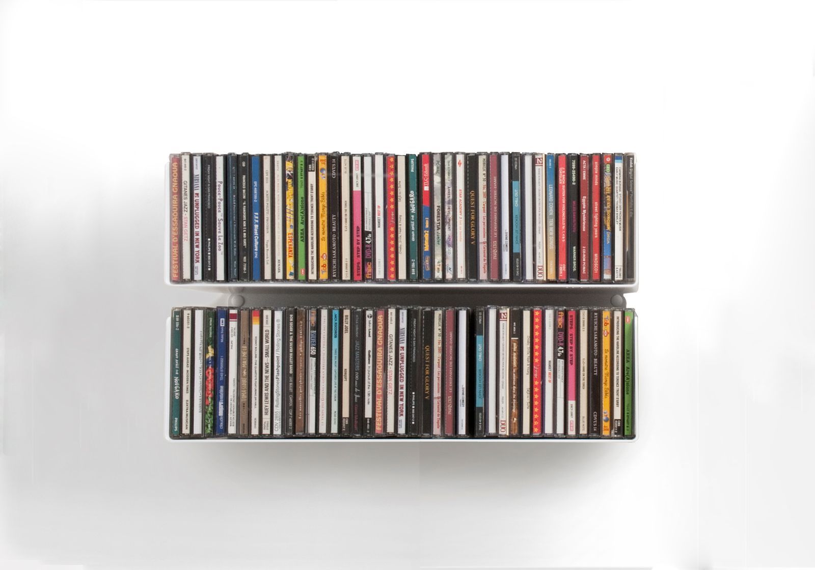Set di 2 USCD - Mensole porta CD
