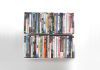 Étagère range DVD USDVD - Lot de 2