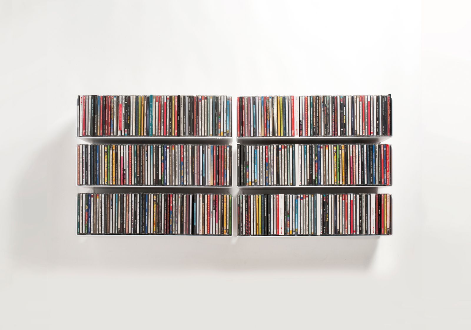Set di 6 USCD - Mensole porta CD