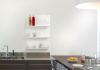 Set of 4 kitchen wall shelves "LE"