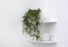 Set of 2 corner shelf TEEgolo 36cm