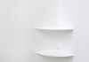 Set of 2 corner shelf TEEgolo 36cm