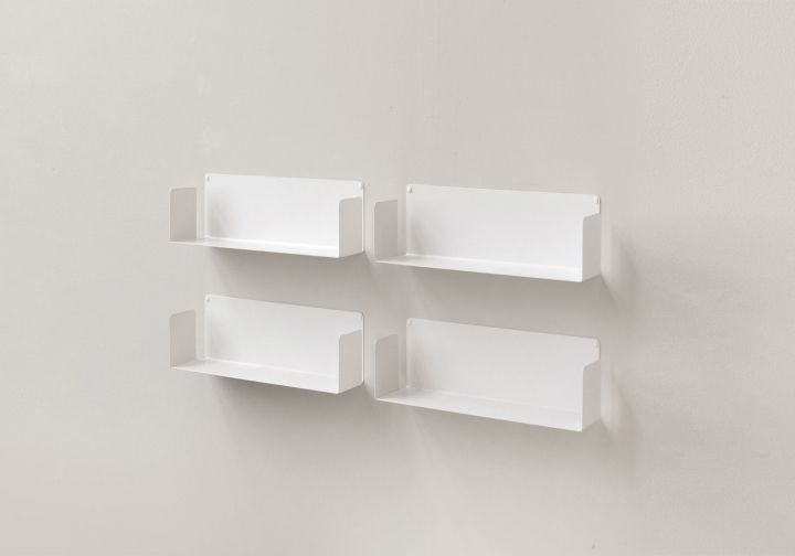 Buy CD Wall Shelf 45 x 15 cm Set of 4