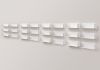 Mensola modulare "U" - 60 cm - Set di 18 - Acciaio