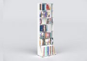 Librerias muebles 60 cm - metal blanco - 7 niveles