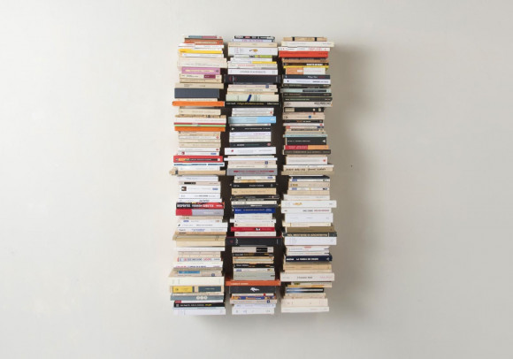 Étagère pour livres - Bibliothèque verticale 60 cm - Lot de 6