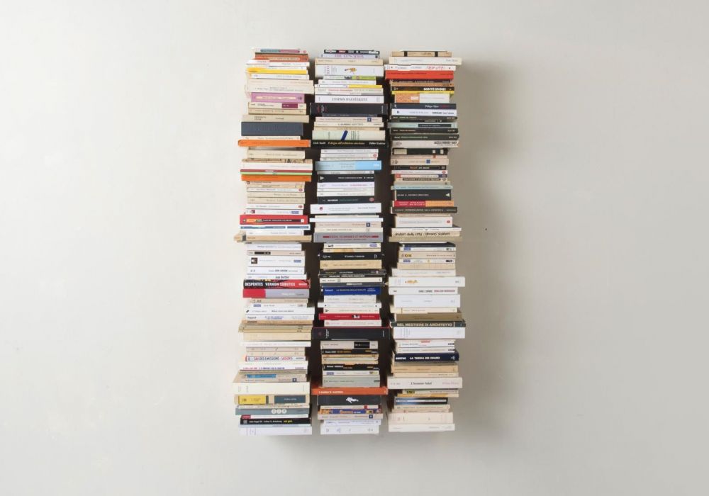 Bookshelf - 60 cm Vertical bookcase - Set of 6