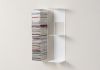 Mensole per libri - Libreria verticale 60 cm - Set di 2