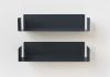 Étagère modulable "U" - 60 cm - Lot de 2 - Acier