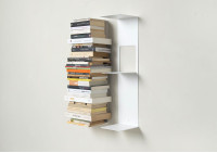 Étagère pour livres - Bibliothèque verticale 60 cm - Lot de 2