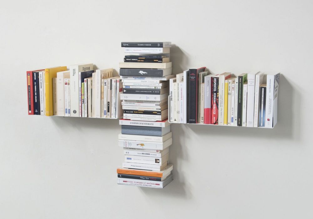 Bookshelf Tus, Unique Wall Bookshelves