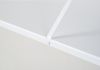 Mensola sospesa 100 x 35 cm - Acciaio Bianco Mensole sospese - 4