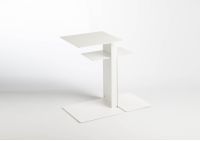 C pour table d’appoint - Blanc Modules Bibliothèque - 1