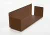 Floating shelf rust colour - 45 x 15 cm Wall shelves - 2