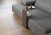 Rust colour Couch table Side table - 1