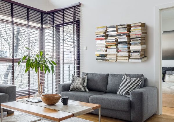 Étagère murale métal