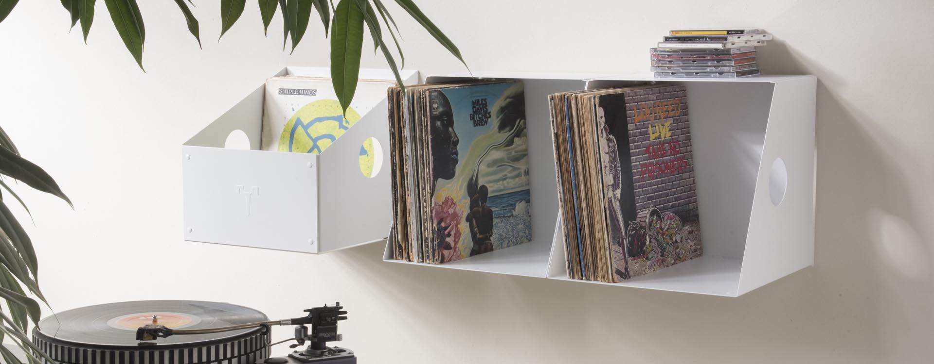 Crochet mural pour disque vinyle 45 tours - Accrocher vos vinyles